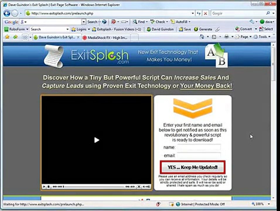 Exit Splash Review + Inside Look of Powerful Exit Pop Up Increasing Sales by 325%