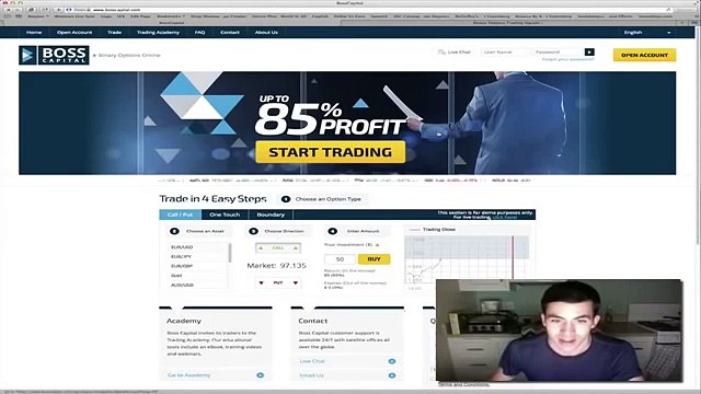 Boss Capital And Binary Options Trading Signals Winning Trading Strategy