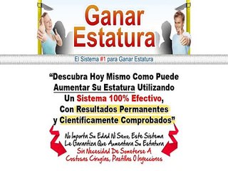 Ganar Estatura.
