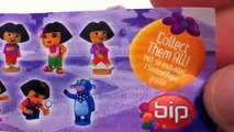 3 DORA THE EXPLORER Surprise Eggs Unboxing gift Chocolate toy Dora la exploradora