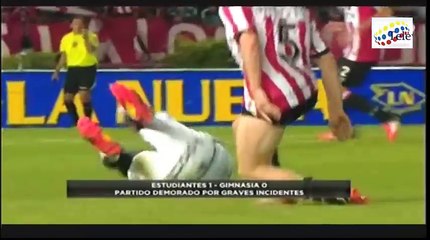 La grosse bagarre général entre l'Estudiantes et Gimnasia