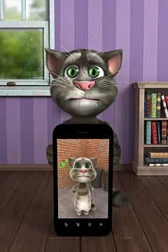 Говорящий Том поет Натали - О боже какой мужчина