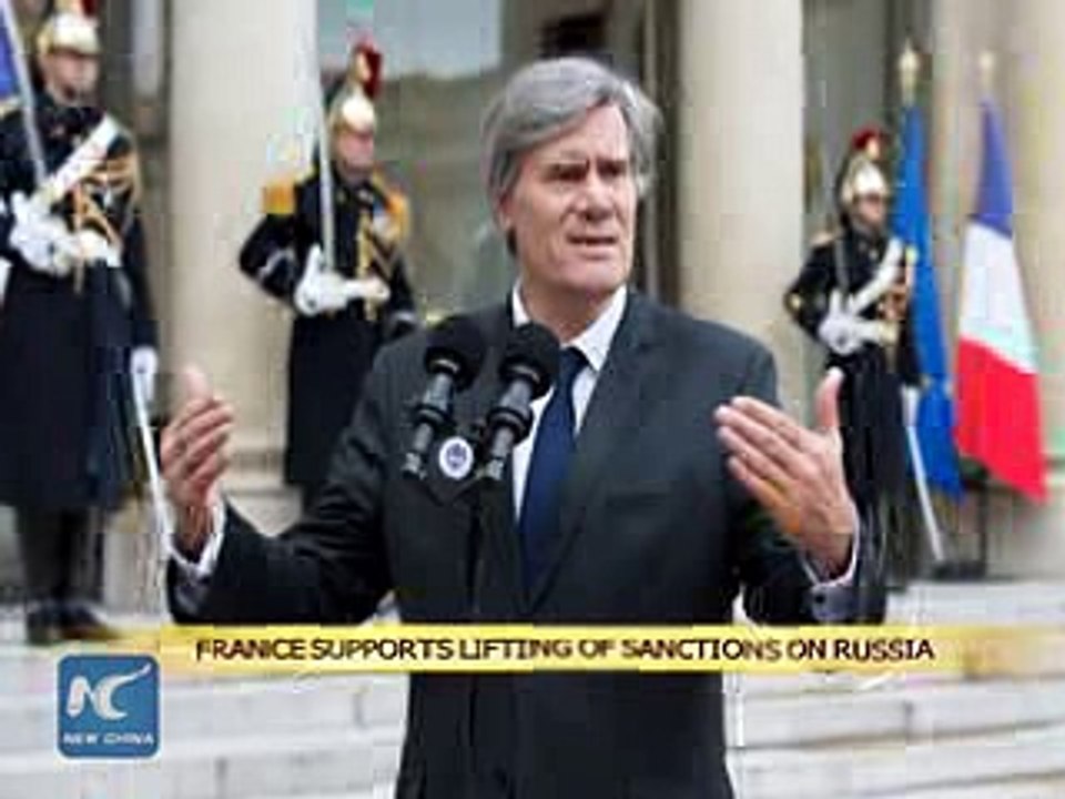 France supports lifting of sanctions on Russia 2016