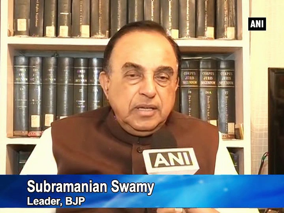 Tharoor committed crime by interfering with probe: Swamy