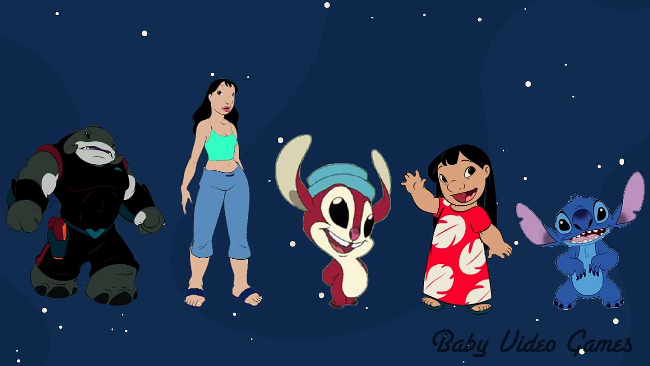 Stitch Nursery Rhymes Kids Music Video