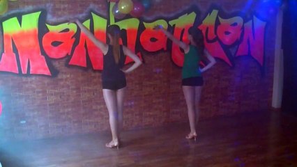 Lida and Nastya girls models - Latin dance