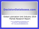 Global Lubrication Unit Industry 2016 Market Research Report