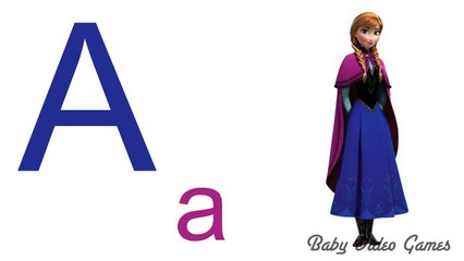 Disney Frozen Characters with ABC Children Music Video