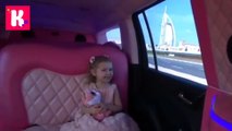 День Рождения Кати Дубаи День 5 катаемся на розовом лимузине Парк Бабочек Dubai Miracle Garden (1)