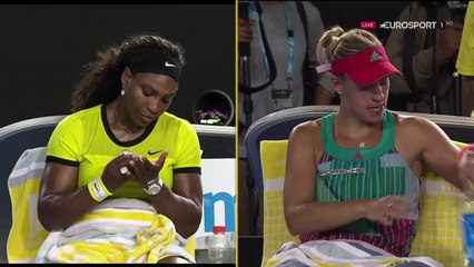 Serena Williams vs. Angelique Kerber | 2016 Australian Open Final | 720p Eurosport | Part 3