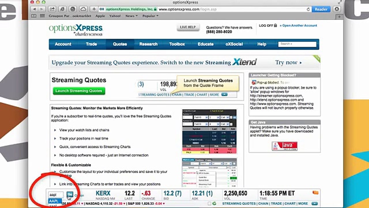 Module 6   Streaming Charts   Power Stock Trades