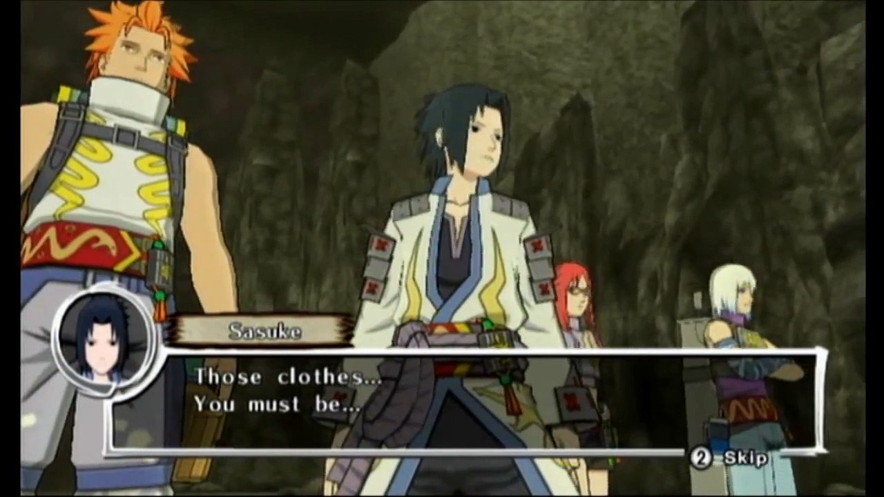 Sasuke meets Tobi and Deidara - Dragon Blade Version