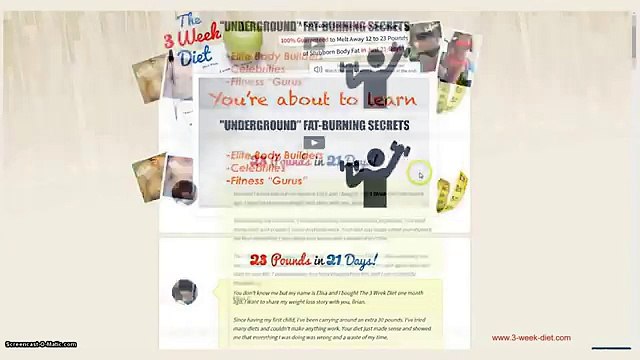 The 3 Week Diet Review-Does It Really Work-Weight Loss Diet