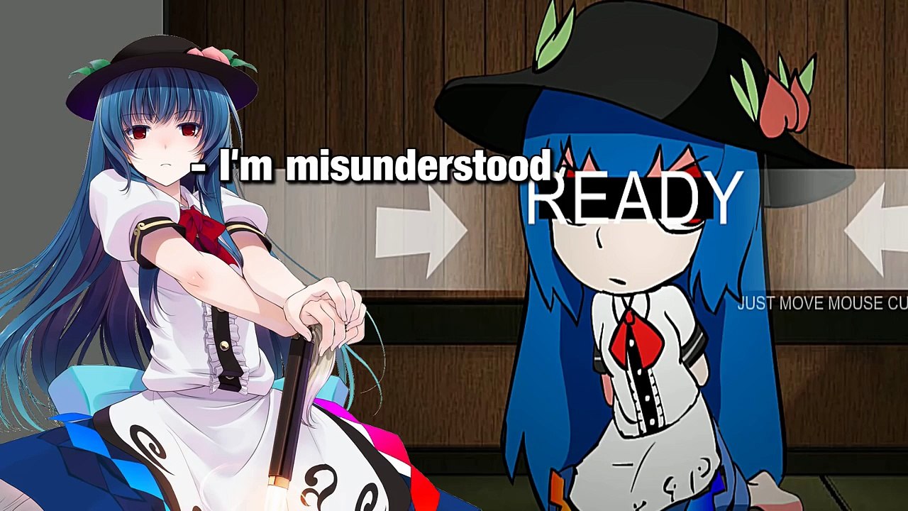 MASOCHIST TOUHOU GIRL SIMULATOR - Stop Slapping Tenshi