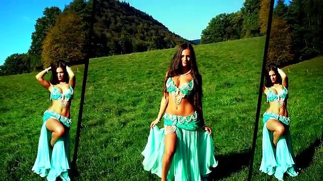 Isabella Belly Dance Drum Solo by Sadie and Kaya 2014 HD