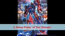 Top 10 Most Powerful Transformers ᴴᴰ (Cartoon & Comics) トランスフォーマー
