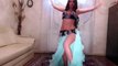 Belly Dance Drum Solo Choreography   Veil Belly Dance Isabella  2015 HD
