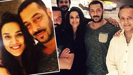 Salman Khan Throws Surprise Birthday Party For Preity Zinta
