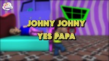 Johny Johny Yes Papa Nursery Rhyme - Kids Songs - 3D Animation English Rhymes For Childre