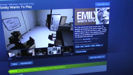 Emily Wants To Play, What Happened Next Will...