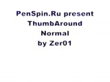 Уроки Penspinning. ThumbAround Tutorial