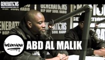 Abd Al Malik - Interview #Scarifications (Live des studios de Generations)