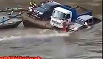 Shocking Video of Cars Drowning in River