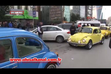 Bir tepki de İstanbul'daki Vosvos tutkunlarından geldi