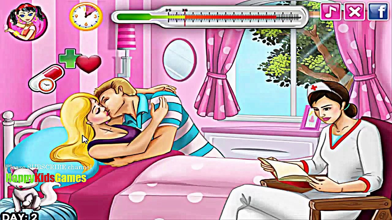 ╠╣Đ▐ 1 ►  Princess Barbie Games - Barbie Healing Kiss Game - Gameplay Walkthrough