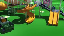 3D çizgi film İş makineleri çocuk parkında tüm bölümler bir arada (Full HD)