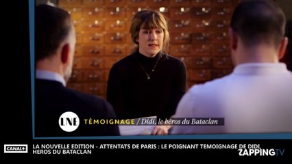 La Nouvelle Edition – Attentats de Paris : Le témoignage poignant de Didi, héros du Bataclan (vidéo)