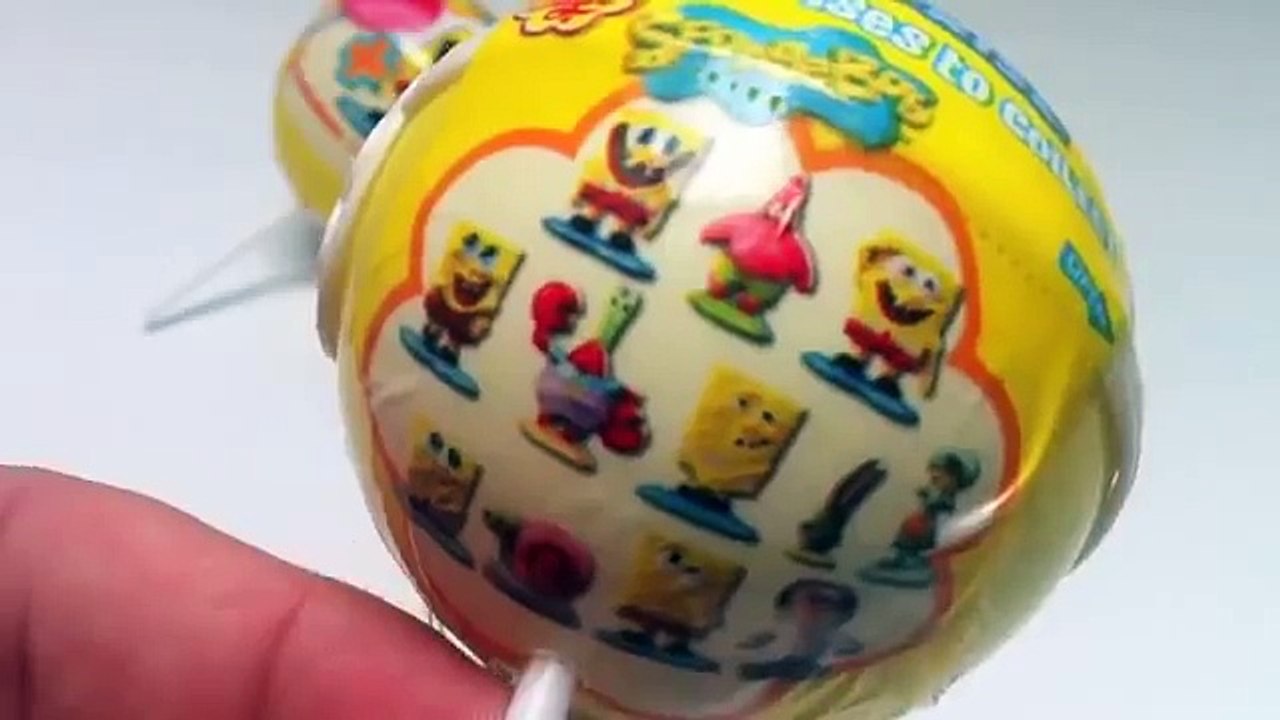 Kinder Surprise Chupa Chups Chupa + Surprise Lollipops SpongeBob Surprise