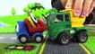 Toy Trucks Playground: Real Life TOYS! Leo Truck in Construction Site Games!
