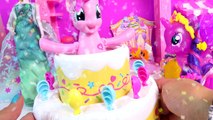 MLP Pinkie Pie Poppin Jumpscare Pop Out Cake Game with My Little Pony Twilight   Queen El