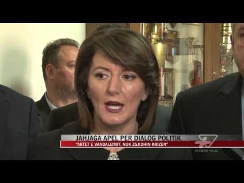 Jahjaga apel për dialog politik - News, Lajme - Vizion Plus