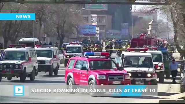 Suicide Bombing in Kabul Kills at Least 10