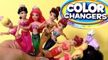 Color Changing Disney The Little Mermaid Sisters Pool Party Swimming Underwater by Disneyc