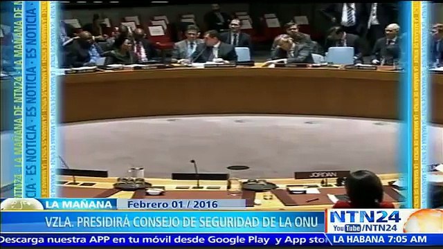 Venezuela ocupa presidencia del Consejo de Seguridad de Naciones Unidas