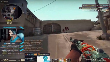 Cloud9 | fREAKAZOiD (twitch Highlights) 2015 [CSGO]