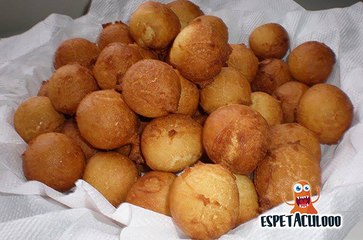 Receita de bolinhos de chuva sequinhos