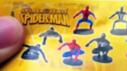 Amazing Surprise Egg Spiderman unboxing Marvel collection ASMR-1