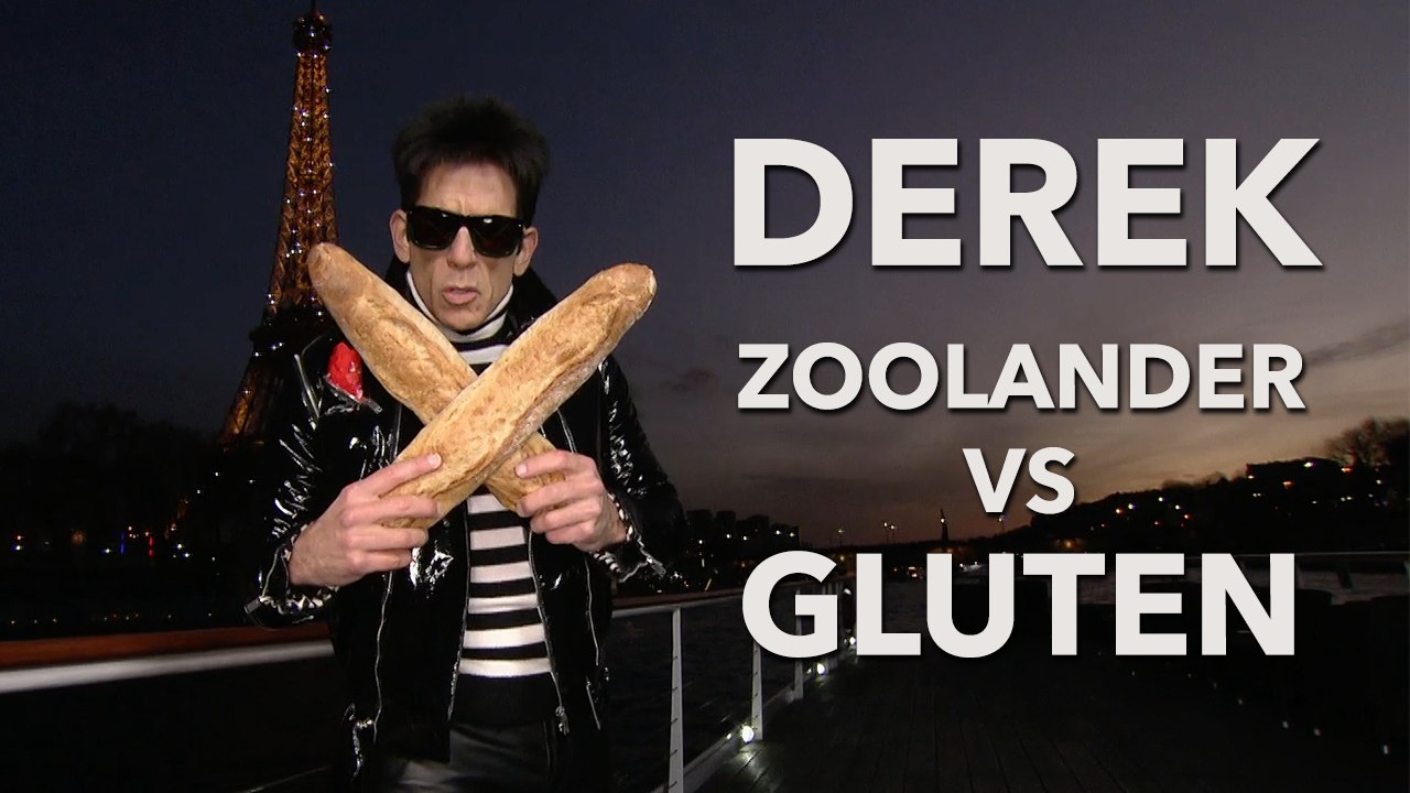 Battle Derek Zoolander vs Gluten