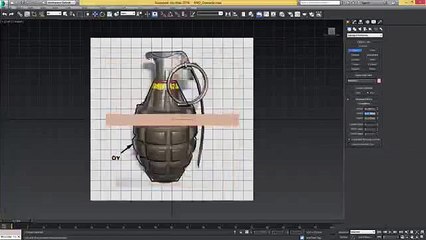 Grenade Tutorial Modeling & Uv Layout Clip1-2