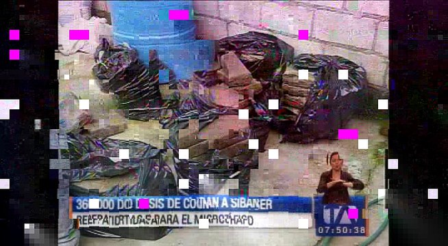 360 mil dosis de cocaína iban a ser repartidas para el microtráfico