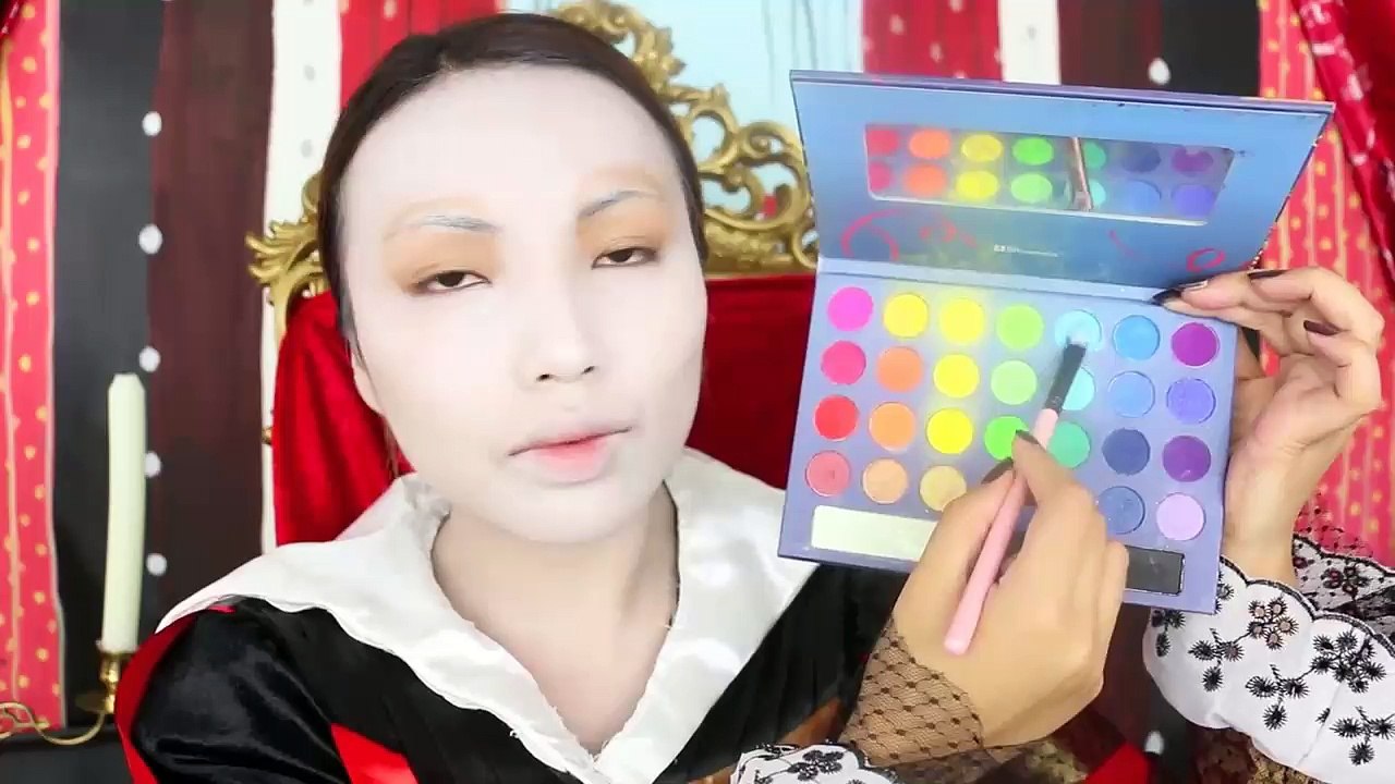 Queen of heart ..makeup tutorial..amazing.must watch