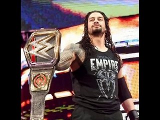 WWE Thursday Night SmackDown 28/01/2016 Roman Reigns Attack Security Team