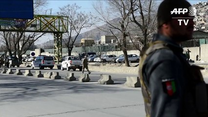 Taliban suicide bomber targets Kabul police base