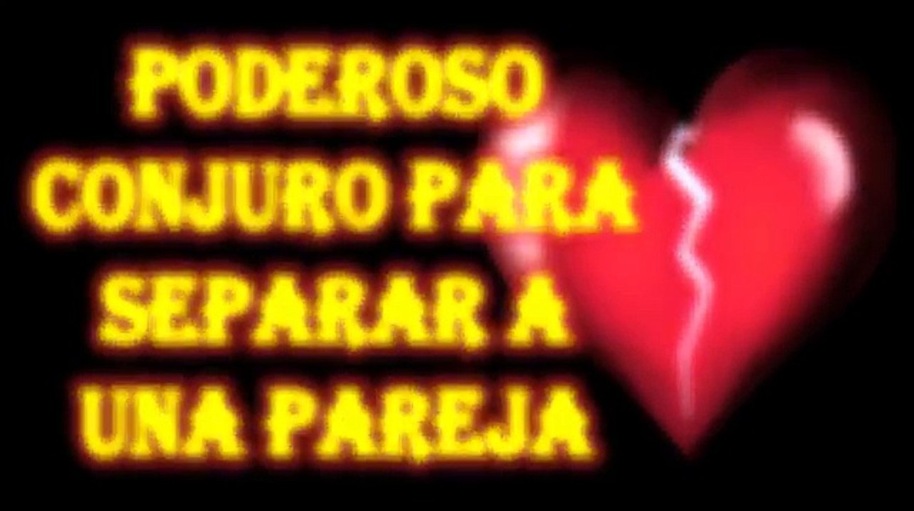PODEROSO CONJURO PARA SEPARAR A UNA PAREJA