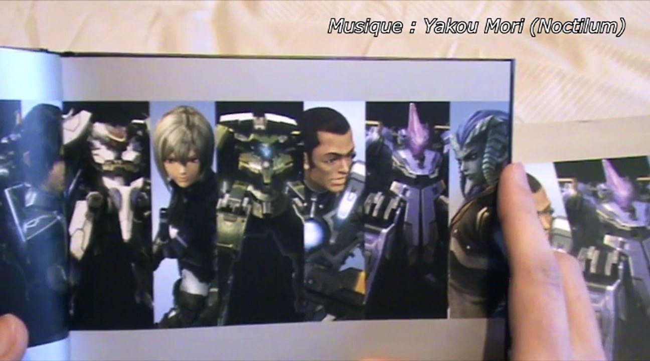 Xenoblade X comparaison Artbook Europe/USA