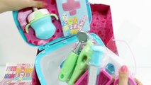 Nenuco Baby Doll Doctors Bag & Kit Playset Medical Case For Kids Baby Goes To Hospital Toy Videos